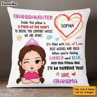 Personalized Gift For Granddaughter Inside This Pillow 27338 thumb 1