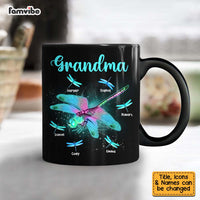 Personalized Gift For Grandma Dragonfly Mug 27352 thumb 1