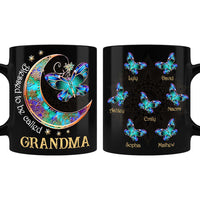 Personalized Gift For Grandma Moon Butterfly Mug 27354 thumb 1