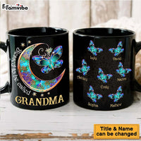 Personalized Gift For Grandma Moon Butterfly Mug 27354 thumb 1