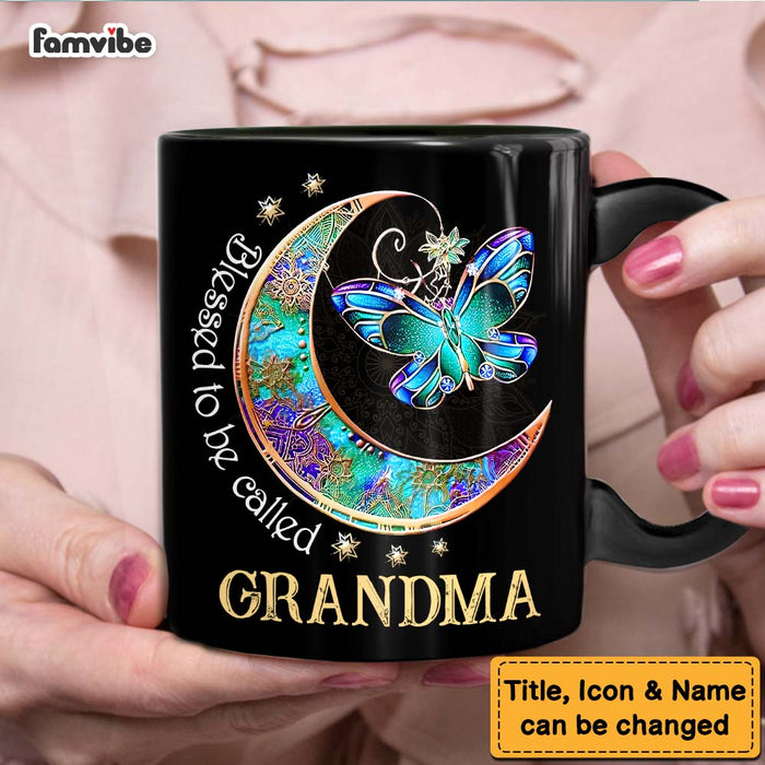 Personalized Gift For Grandma Moon Butterfly Mug 27354 1