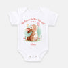 Personalized Gift For Baby Girl Welcome To The World Rabbit Baby Onesie 27357 1