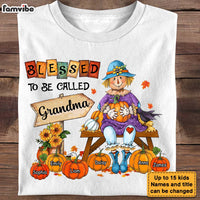Personalized Gift For Grandma Blessed To Be Called Grandma Fall Shirt - Hoodie - Sweatshirt 27360 thumb 1