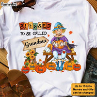 Personalized Gift For Grandma Blessed To Be Called Grandma Fall Shirt - Hoodie - Sweatshirt 27360 thumb 1