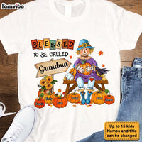 Personalized Gift For Grandma Blessed To Be Called Grandma Fall Shirt - Hoodie - Sweatshirt 27360 thumb 1