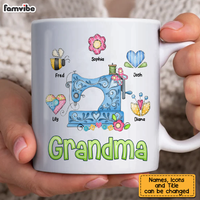 Personalized Gift For Quilting Grandma Mug 27363 thumb 1
