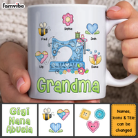 Personalized Gift For Quilting Grandma Mug 27363 thumb 1