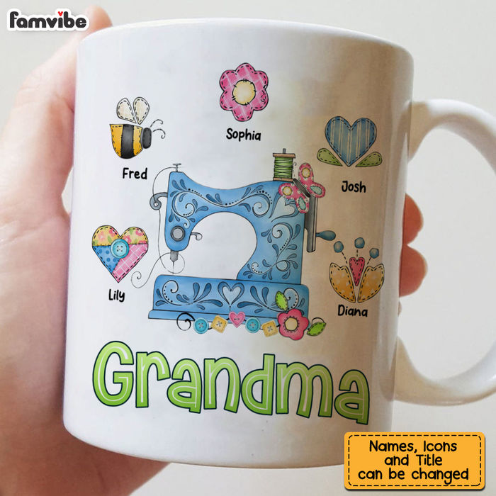 Personalized Gift For Quilting Grandma Mug 27363 1