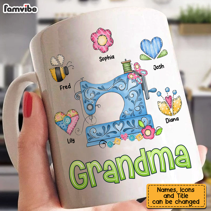Personalized Gift For Quilting Grandma Mug 27363 1