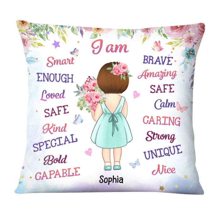 Personalized Gift For Granddaughter I Am Kind Pillow 27366 1