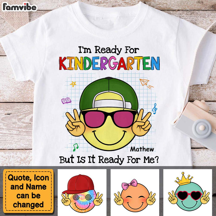 Personalized Back To School First Day Of School Gift For Grandson Kid T Shirt 27379 1