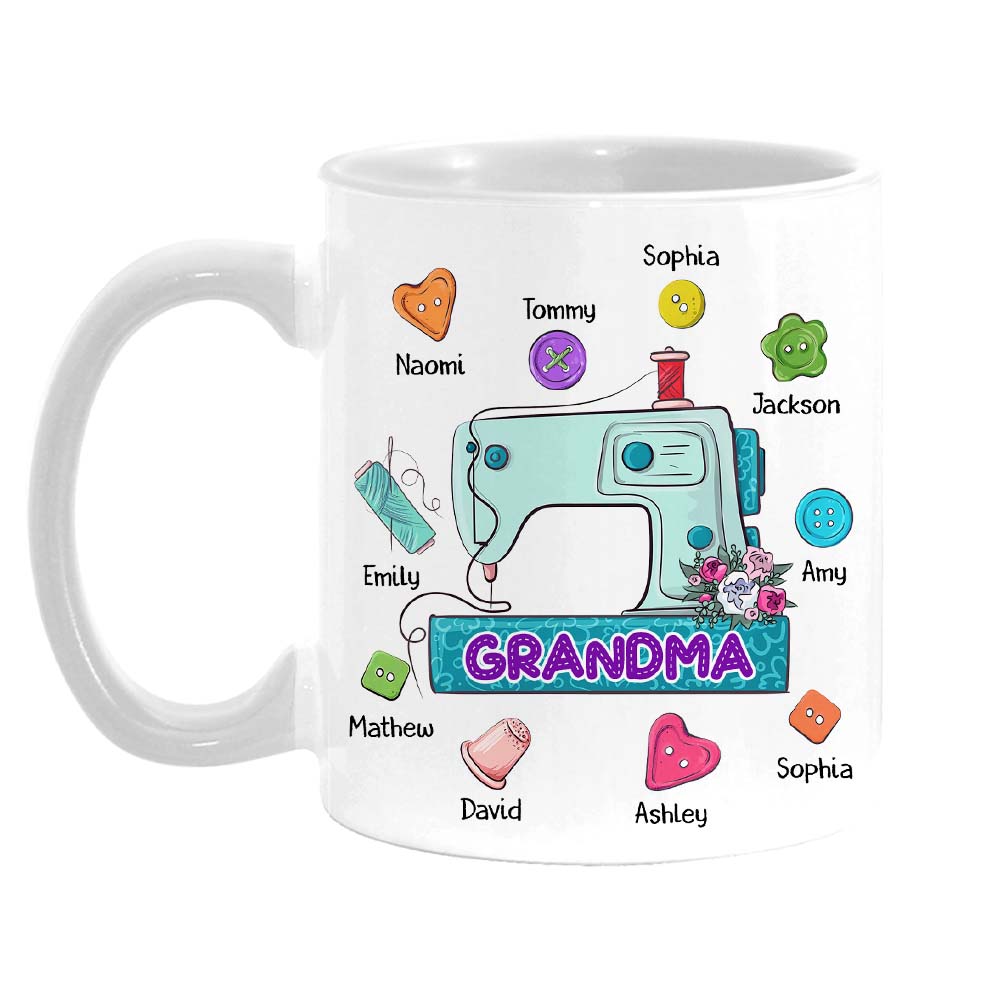 Personalized Birthday Gifts For Grandma Sewing Accessories Set Mug 27384 Primary Mockup