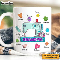 Personalized Birthday Gifts For Grandma Sewing Accessories Set Mug 27384 thumb 1