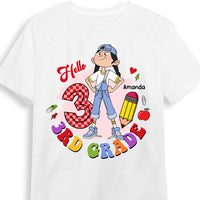 Personalized Gift For Granddaughter Back To School Kid T Shirt 27388 thumb 1