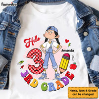 Personalized Gift For Granddaughter Back To School Kid T Shirt 27388 thumb 1