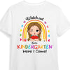 Personalized Back To School First Day Of School Gift For Granddaughter Kid T Shirt 27392 1