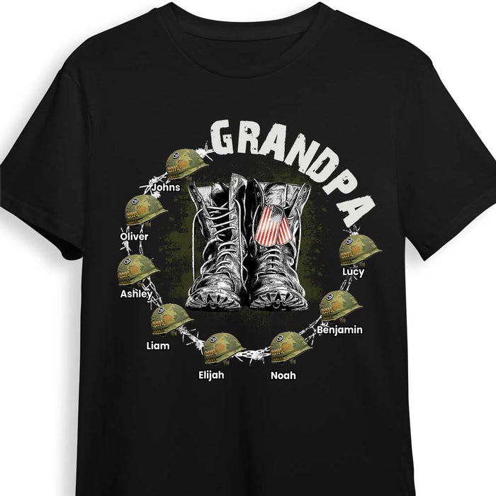 Personalized Gift For Grandpa Boots Shirt - Hoodie - Sweatshirt 27393 1