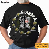 Personalized Gift For Grandpa Boots Shirt - Hoodie - Sweatshirt 27393 thumb 1