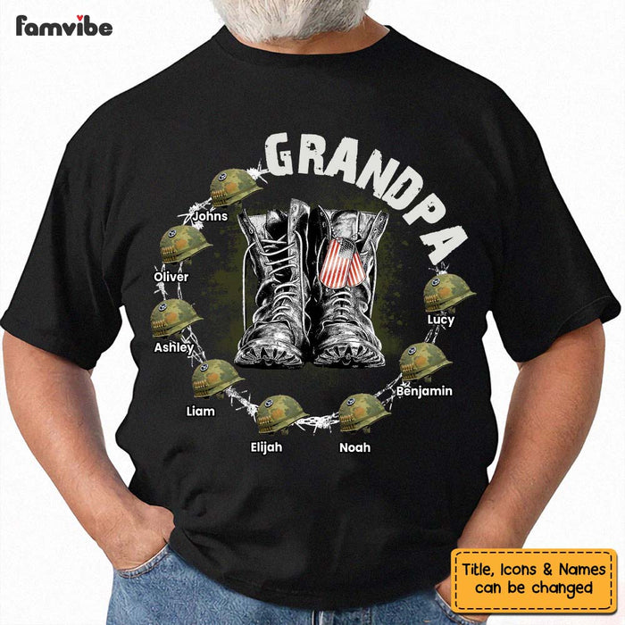 Personalized Gift For Grandpa Boots Shirt - Hoodie - Sweatshirt 27393 1