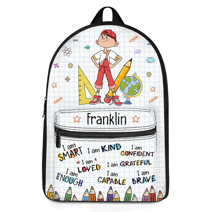 Personalized Gift For Granddaughter Grandson Back To School BackPack 27394 1