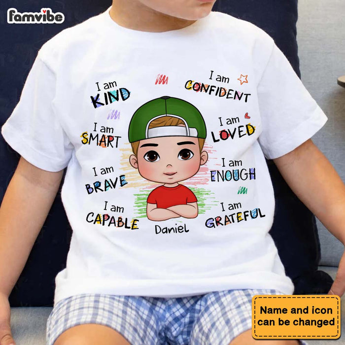 Personalized Gift For Grandson I Am Kind Kid T Shirt 27395 1