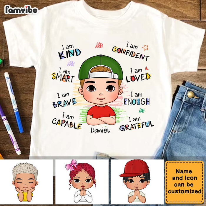 Personalized Gift For Grandson I Am Kind Kid T Shirt 27395 1