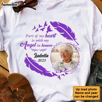 Personalized Gift For Loss Mom Memorial Remembering An Angel Custom Photo Shirt - Hoodie - Sweatshirt 27403 thumb 1