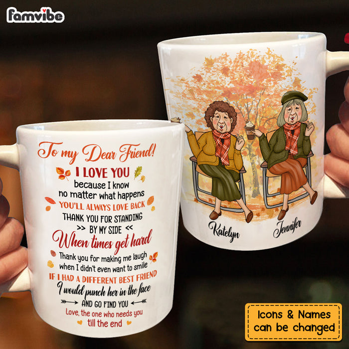 Personalized Gift For Old Friends Fall Theme Mug 27404 1