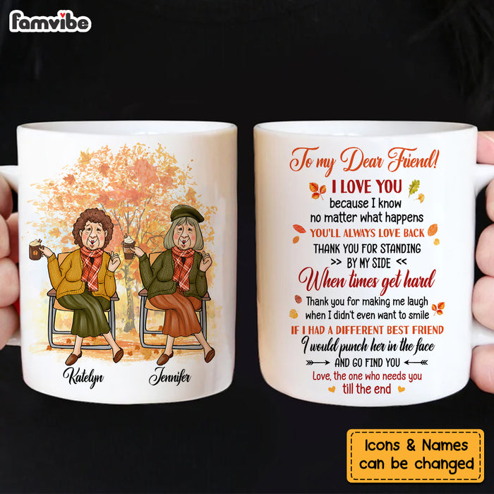 Personalized Gift For Old Friends Fall Theme Mug 27404 1