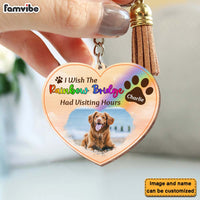 Personalized Pet Memorial Gift Wood Keychain 27406 thumb 1