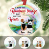 Personalized Dog Memorial Rainbow  Ornament OB291 99O60 1