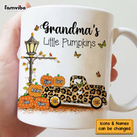 Personalized Gift For Grandma's Little Pumpkins Fall Truck Mug 27409 thumb 1