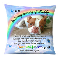 Personalized Gift For Lost Beloved Pet Pillow 27410 thumb 1