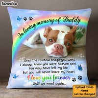 Personalized Gift For Lost Beloved Pet Pillow 27410 thumb 1