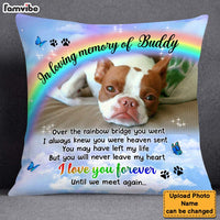Personalized Gift For Lost Beloved Pet Pillow 27410 thumb 1