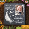 Personalized Photo Memorial Gift In Loving Memory Those We Love Don't Go Away Square Memorial Stone 27415 1
