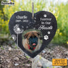 Personalized Photo Dog Memorial Gift For Loss Of Pet Forever In Our Hearts In Loving Memory Heart Memorial Slate 27416 1