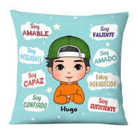 Personalized Gift For Grandson Spanish Soy Amable Pillow 27435 thumb 1