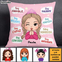 Personalized Gift For Grandson Spanish Soy Amable Pillow 27435 thumb 1
