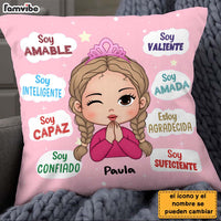 Personalized Gift For Grandson Spanish Soy Amable Pillow 27435 thumb 1
