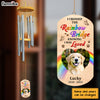 Personalized Pet Memorial Gift Crossed The Rainbow Bridge Knowing I Was Loved Wind Chimes 27437 1