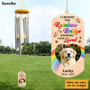 Personalized Pet Memorial Gift Crossed The Rainbow Bridge Knowing I Was Loved Wind Chimes 27437 1