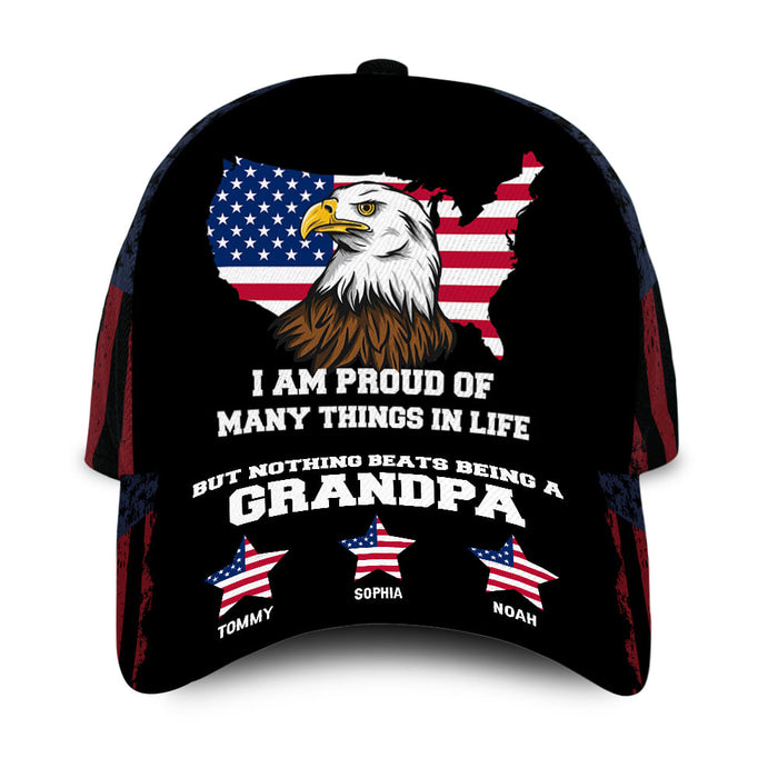Personalized Gift For Grandpa Nothing Beats Being A Granpa Cap 27440 1