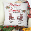 Personalized Someone We Love In Heaven Christmas  Pillow SB233 30O57 (Insert Included) 1