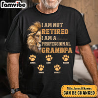 Personalized Retirement Gift I'm A Professional Grandpa Shirt Hoodie Sweatshirt 27445 thumb 1
