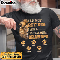 Personalized Retirement Gift I'm A Professional Grandpa Shirt Hoodie Sweatshirt 27445 thumb 1