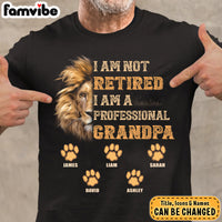 Personalized Retirement Gift I'm A Professional Grandpa Shirt Hoodie Sweatshirt 27445 thumb 1