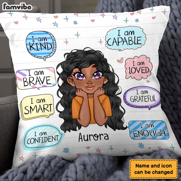 Personalized Gift For Granddaughter I Am Kind Pillow 27447 1