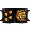 Personalized Gift For Grandpa Lion Being A Dad Is An Honor Being A Papa Is Priceless Mug 27448 1