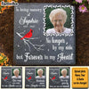 Personalized Memorial Tribute Gift Forever In My Heart Square Memorial Stone 27454 1